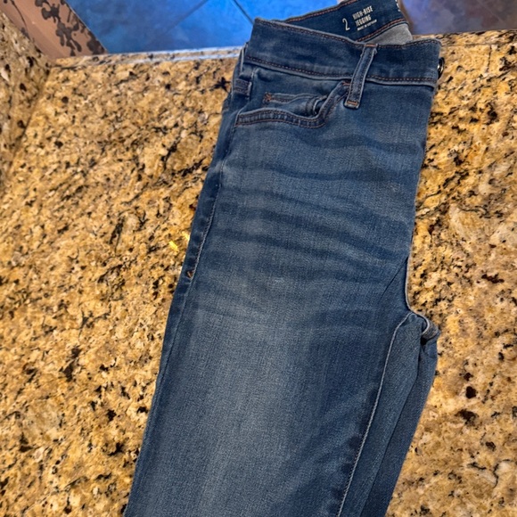a.n.a High-Rise Blue Jeggings - Picture 1 of 2